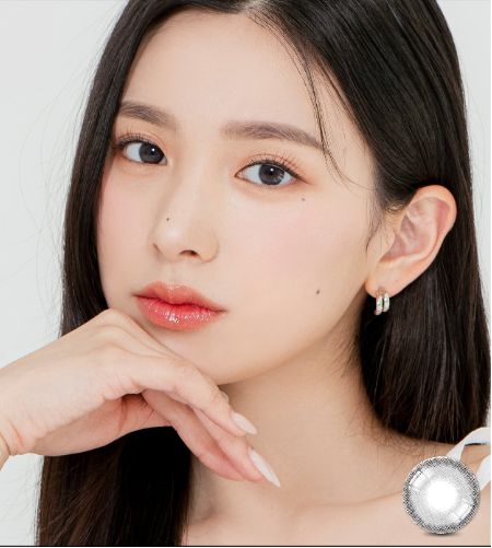 [렌즈랑] 한달용 코멜리 그레이 2P